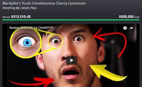 how much has markiplier donated to charity|most generous youtubers.